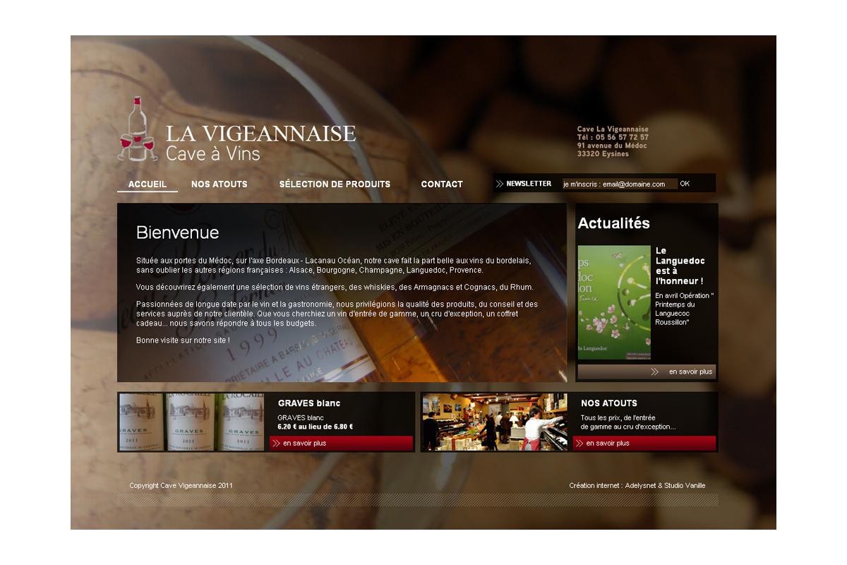 Création boutique e-commerce vignobles bordeaux